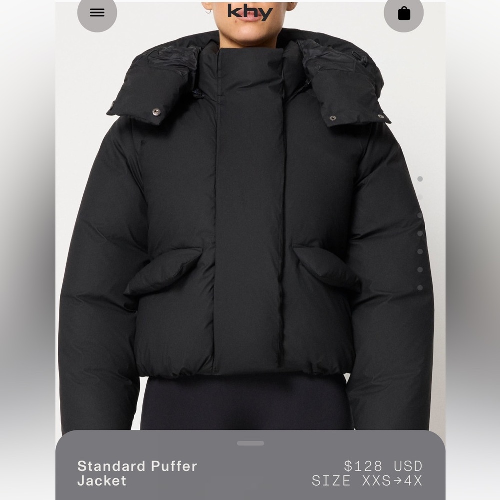 NWT KHY Standard Puffer Jacket